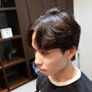 ショート パーマ メンズ ヨリソイhair salon所属・浦添メンズ 経験20年／のヘアスタイル