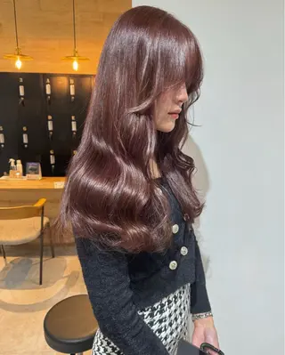 ロング Juri /暖色カラーのヘアスタイル