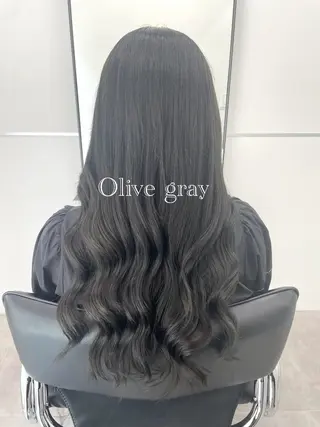 セミロング カラー 💗艶×髪改善カラー 特化💗AYAKIのヘアスタイル