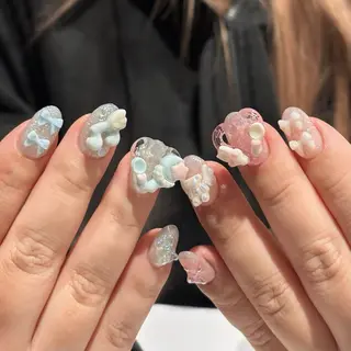 ネイル 🩷120%可愛い 保証🎀fein.のマツエク・マツパデザイン