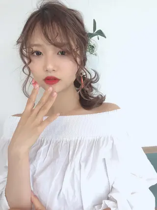 林 美穂のヘアスタイル