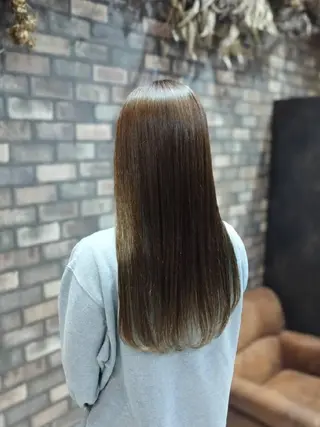 セミロング カラー 艶髪×美髪✨ newi八王子のヘアスタイル