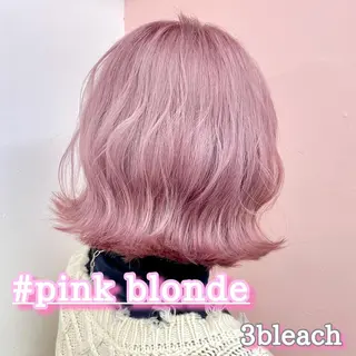 ミディアム カラー ヘアアレンジ SNSで大バズり‼️ 欧米風ヘア大ヒット中のヘアスタイル