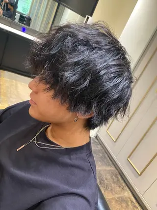 パーマ メンズ 美髪×髪質改善 🖤Yukineのヘアスタイル