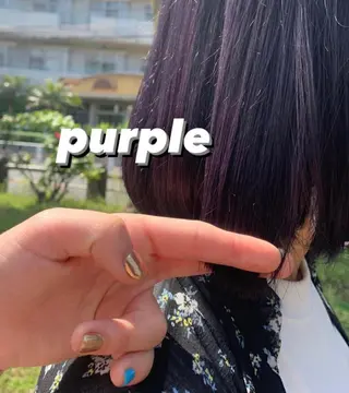 カラー 小沼采唯👧🏼 海好きオヌちゃんのヘアスタイル