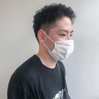 パーマ メンズ ツイスパ/波巻き対応 メンズ特化　石川愛理のヘアスタイル