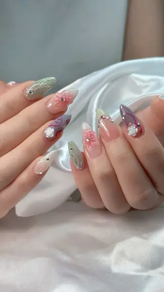 ネイル HANA.NAILS所属・Sandy Hana 東久留米のネイルデザイン