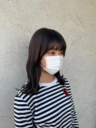 セミロング IT’s所属・韓国好き🇰🇷 美容師MIKUのヘアスタイル