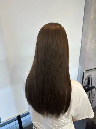 ロング カラー 堂園 眞帆のヘアスタイル