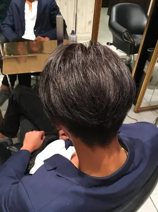 ショート カラー 永井大樹✨ 透明感カラー✨のヘアスタイル