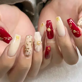 ネイル ネイル/耳つぼ /新ホワイトニングのネイルデザイン