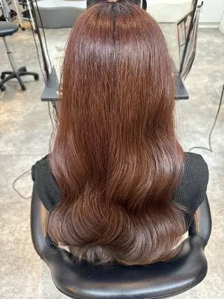 ロング カラー ✂️無料カットモデル ✂️佐々木悠月のヘアスタイル