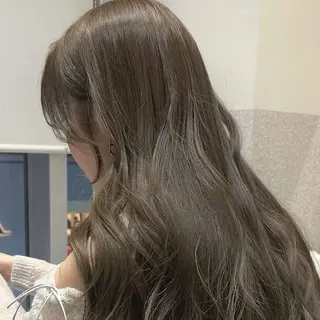 セミロング カラー 表参道/髪質改善・ 透明感 colorのヘアスタイル