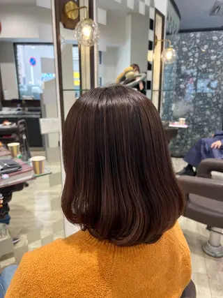 ミディアム カラー kataoka ryotaのヘアスタイル