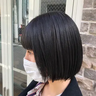 ショート カラー ヘアアレンジ 🤍清楚系 韓国レイヤー🤍拓朗のヘアスタイル