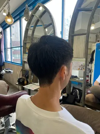ショート メンズレディース カット無料🌼岩山のヘアスタイル