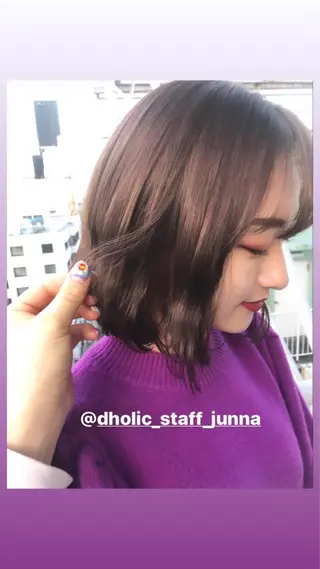 ショート カラー せこぐち まいのヘアスタイル