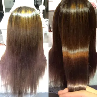 ロング カラー CHAINON 近鉄奈良店のヘアスタイル