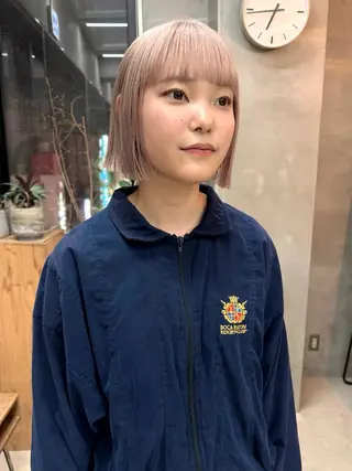 ショート カラー デザイン/レイヤー Kaito🐩/栄のヘアスタイル