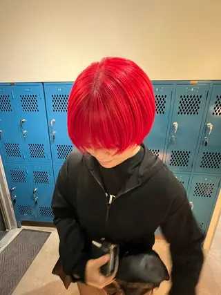 ショート レイヤーカット\ウル フ　chinatsuのヘアスタイル