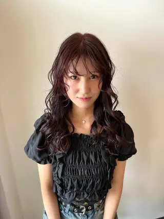 ロング フラム所属・WATANABE MISAKIのヘアスタイル