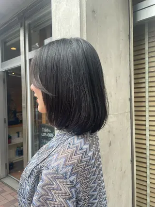 ミディアム 北赤羽/ボブ/レイヤ ー/メンズ/マツオカのヘアスタイル