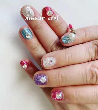 ネイル amour ciel所属・amour ciel あゆみ…☺︎のネイルデザイン