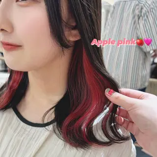 ミディアム オオクラ マオのヘアスタイル