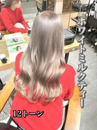 ロング カラー 艶髪カラー 渡辺岳也のヘアスタイル