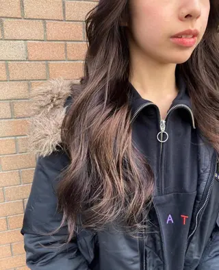 ロング カラー icie所属・大阪ヴィーガンサロン KANAKOのヘアスタイル