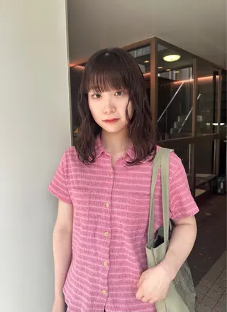 ミディアム FILMS所属・レイヤーボブ★ cocomoのヘアスタイル