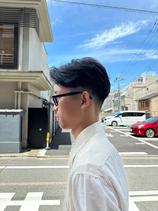 メンズ darts所属・マツダ レンのヘアスタイル