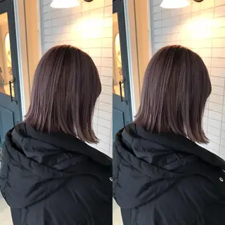 ミディアム カラー Livnaリヴナ立川所属・レイヤー/ハイライト /立川/赤池宏隆のヘアスタイル