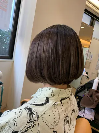 ショート カラー 板倉 花連 💌リピーター様へ↓のヘアスタイル