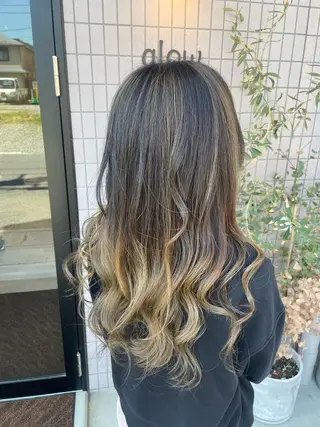 ロング カラー 池野 琴乃のヘアスタイル