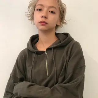 ショート パーマ vicca所属・末永 穂奈美のヘアスタイル