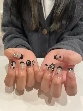 ネイル 束感まつ毛/ネイル/ LED♥KIRARAのマツエク・マツパデザイン