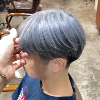 ショート カラー メンズ メンズカラー/ バレイヤージュ/聖斗のヘアスタイル