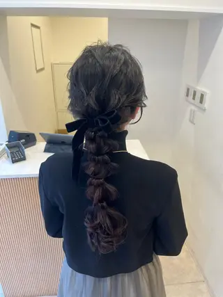 ロング Dityca tia所属・さくら/ ヘアセット 無料モデル募集のヘアスタイル