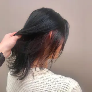 ミディアム カラー エクステ/ケア カラー/KOICHIのヘアスタイル