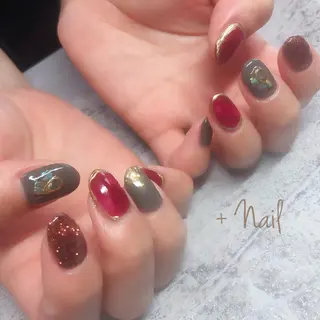 ネイル Aim* 深爪・自爪育成専門店のネイルデザイン