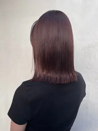 ミディアム Wカラー🐾 ハルナのヘアスタイル