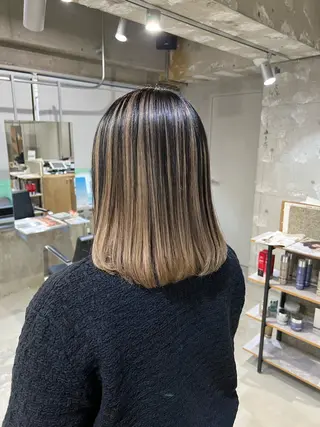 カラー LUCK 船橋のヘアスタイル