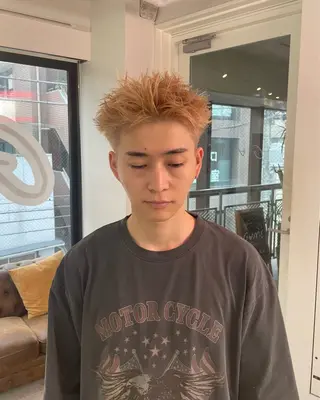 ショート カラー メンズ men's 特化 ✨ソウタのヘアスタイル