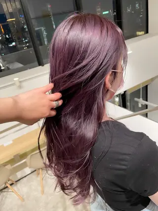 ミディアム カラー ヘアアレンジ ミニボブ/ブリーチ 🌈MISATOのヘアスタイル