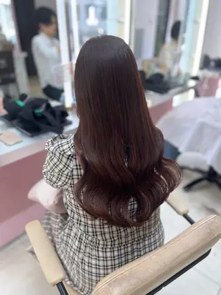 ロング Euphoria＋n池袋サンシャイン通り所属・yuunaストレート モデル募集中🤍のヘアスタイル
