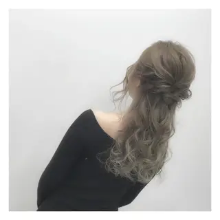 セミロング カラー beauty: beast 大町店のヘアスタイル