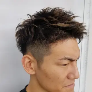 ショート メンズ 501 HAIR studio所属・22時迄営業サロン⭐ YASUHIRO🌿の眉毛・アイブロウイメージ