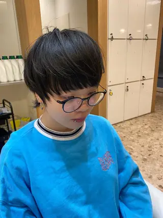 ショート カラー ヘアアレンジ メンズ KING of hair byNOISM所属・京都メンズ特化✨ No. 1/ユウキのヘアスタイル