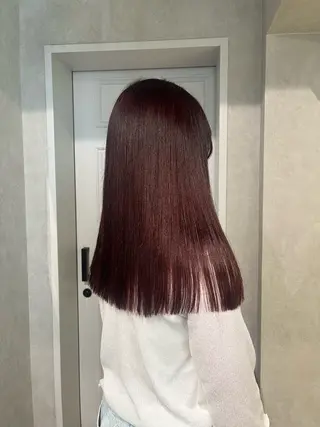 ロング カラー 艶ハイトーン/ 輝保🤍✨のヘアスタイル